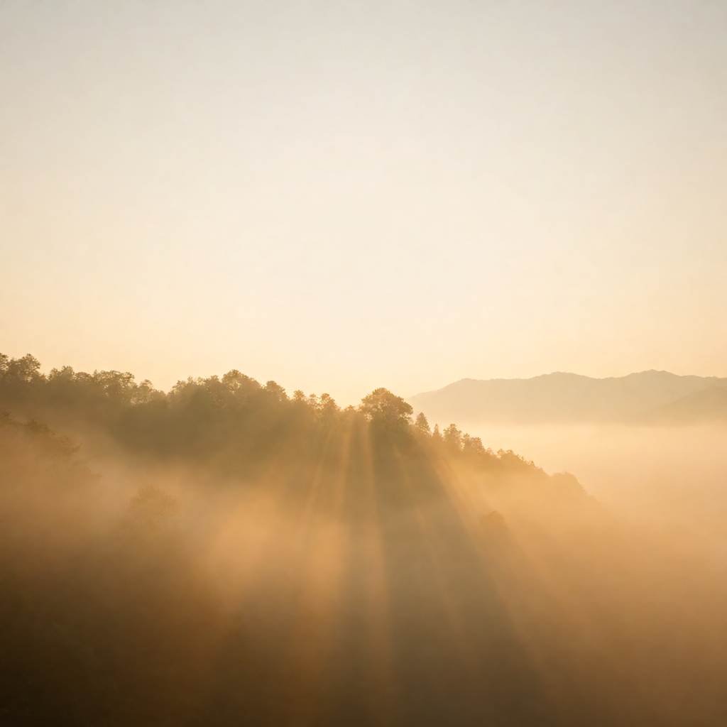 Misty Sunrise